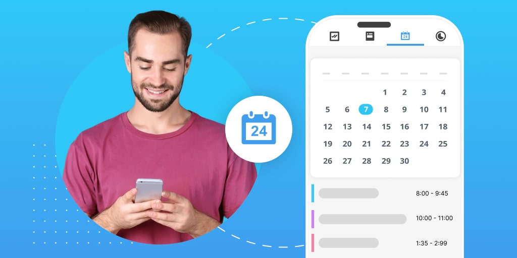 Bitrix24移动应用程序中的日历