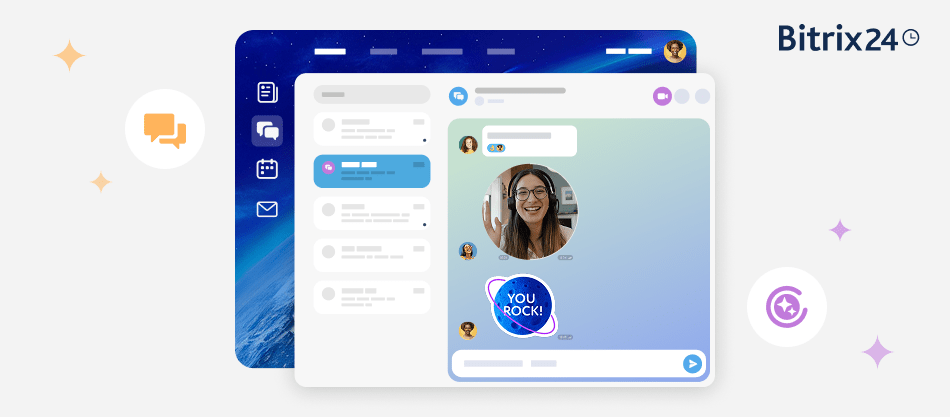 Bitrix24聊天工具：全新界面与升级功能带来更高效的团队沟通体验