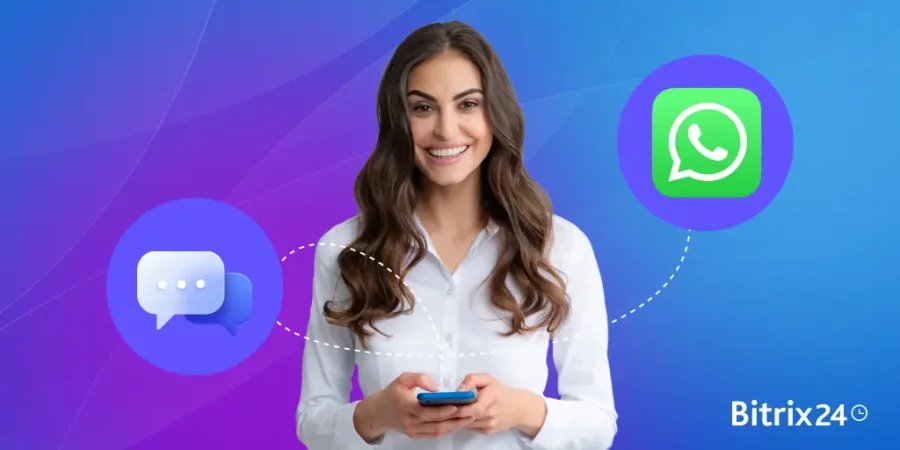通过Bitrix24中的Edna.io WhatsApp集成改变您的客户服务