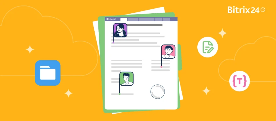 通过Bitrix24 Dosc进行有效的团队协作