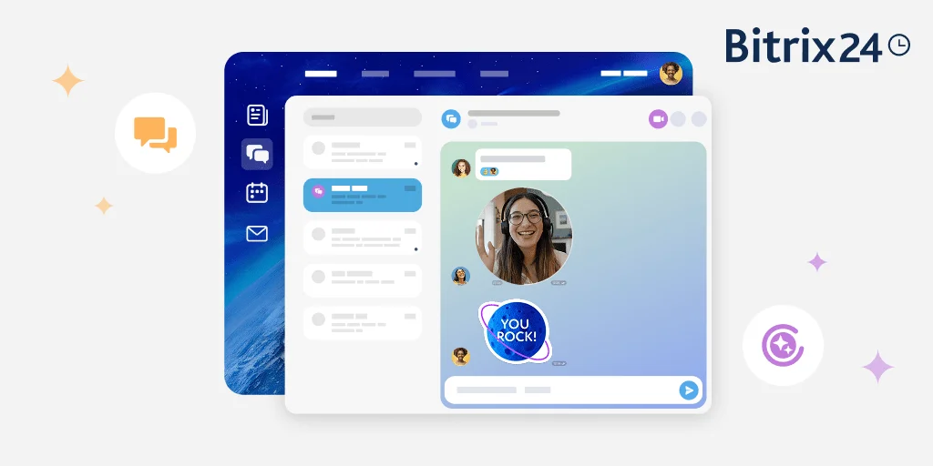 Bitrix24聊天工具：全新介面與升級功能帶來更高效的團隊溝通體驗