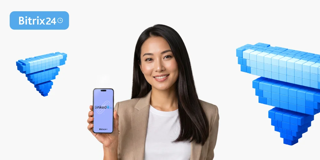 将LinkedIn洞察引入Bitrix24 CRM：Linked24.io集成解决方案