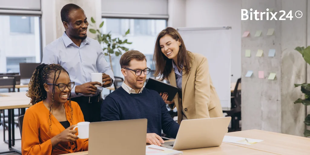 Bitrix24中的跨部門團隊