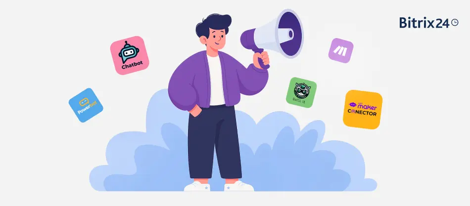 新的Bitrix24应用程序：5个高级营销漏斗自动化工具