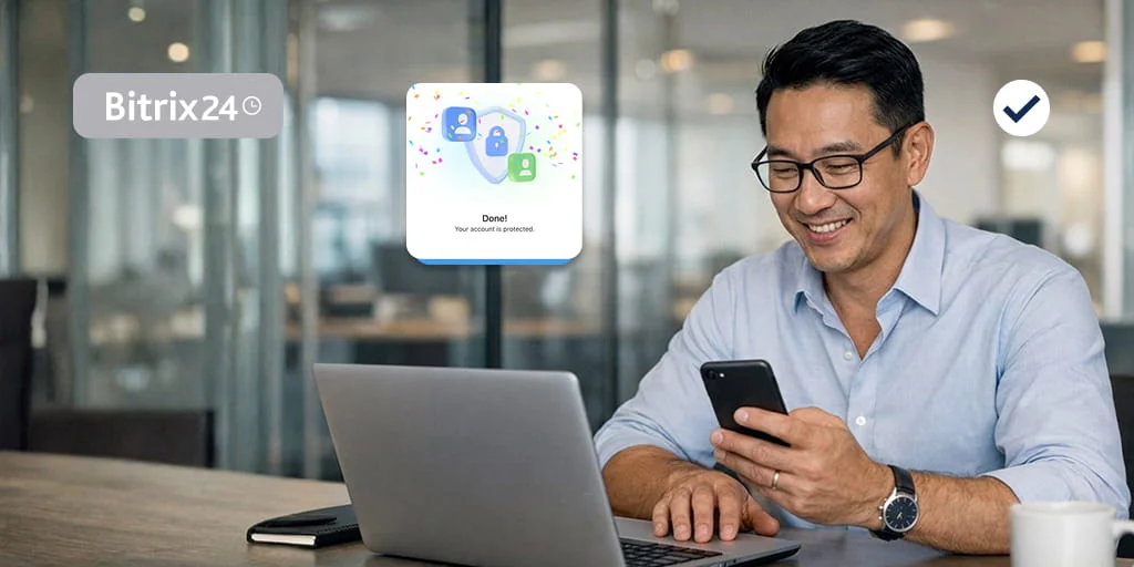 新的Bitrix24雙重驗證