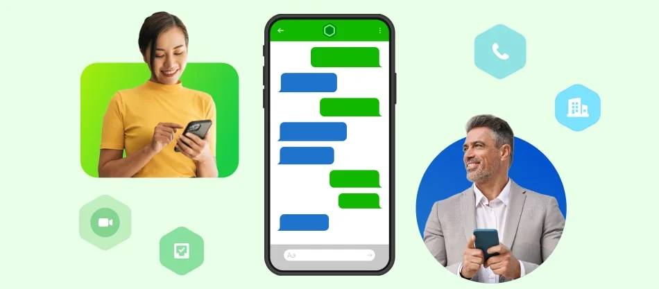 移动应用程序中的Bitrix24协作空间